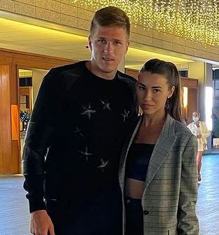 Yelena Soboleva with her husband Aleksandr Sobolev.